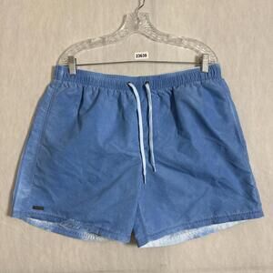 NWT Sundek Goldenwave Men's XXL Blue Taffeta Mesh Lined Swim / Board Shorts